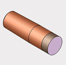 Compound Flat Nose Type Straight Electrodes